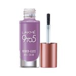 LAKMÉ 9 To 5 Primer + Glossy Finish Nail Colour, Lilac Link