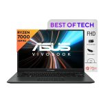 ASUS Vivobook Go 14, AMD Ryzen 3 7320U, Thin and Light Laptop, 14″ (35.56 cm) FHD, (8 GB RAM/512GB SSD/Windows 11/Office 2021