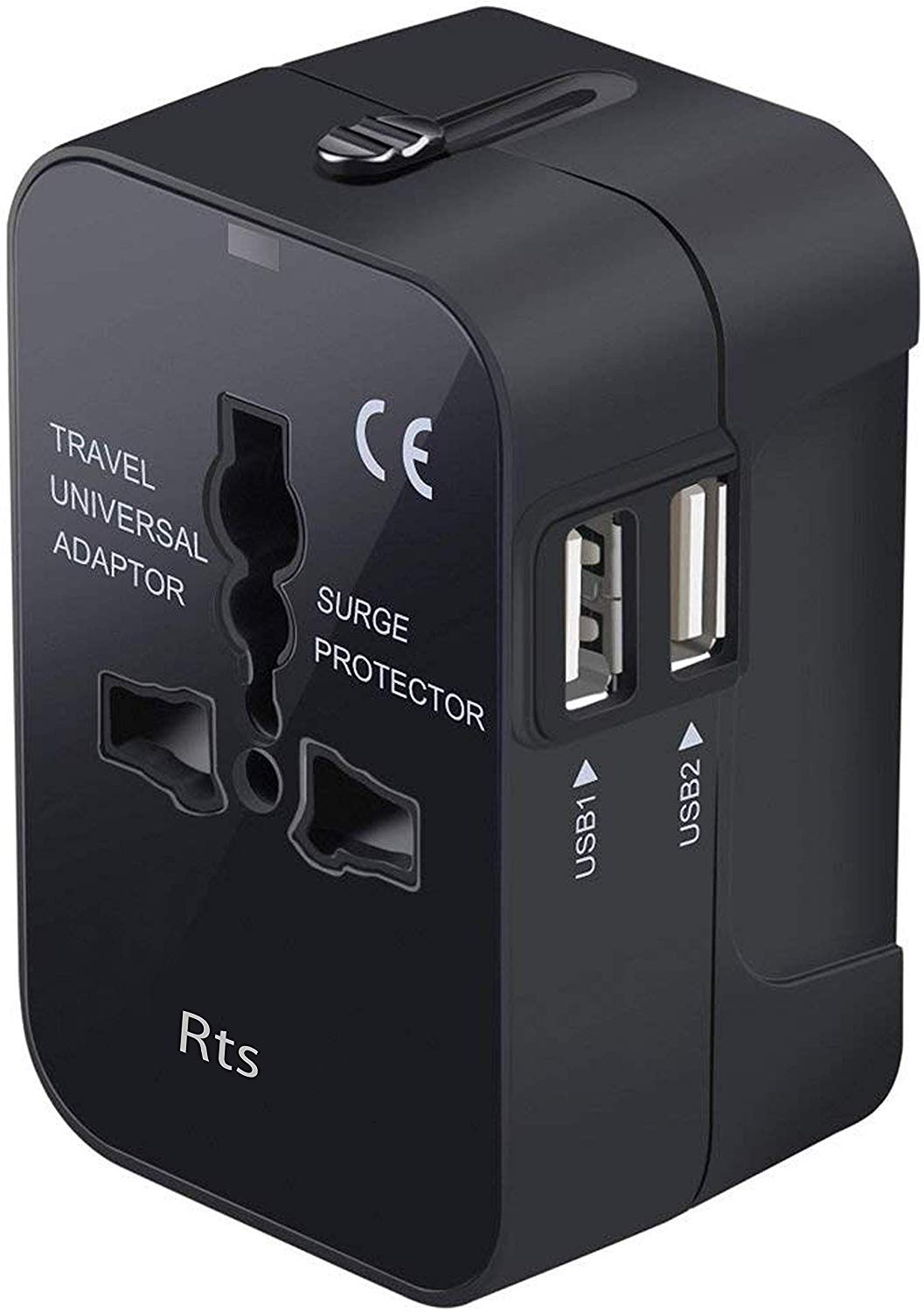 Universal Travel Adapter, International All in One Worldwide Travel Adapter and Wall Charger