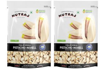 Nutraj California Pistachios Roasted and salted Pista
